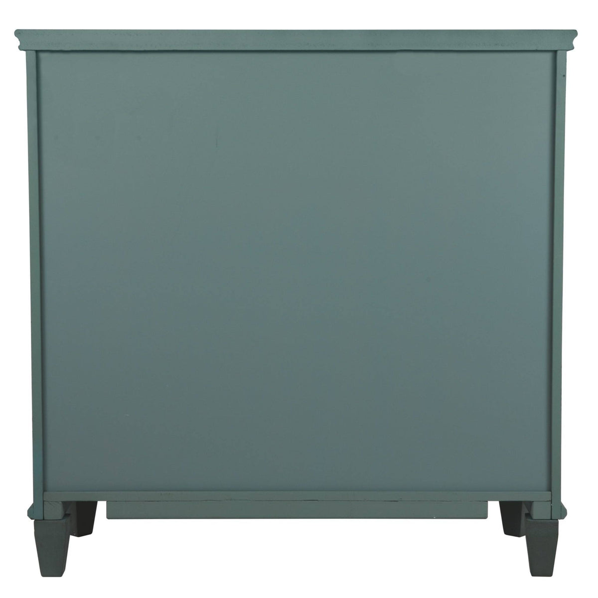 Antique Teal Door Accent Cabinet R903
