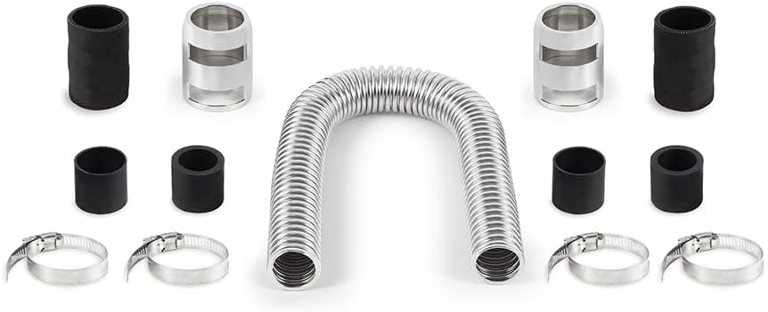 Universal Flexible Stainless Steel Radiator Hose Kit, 24”, Pack of 2 N899217