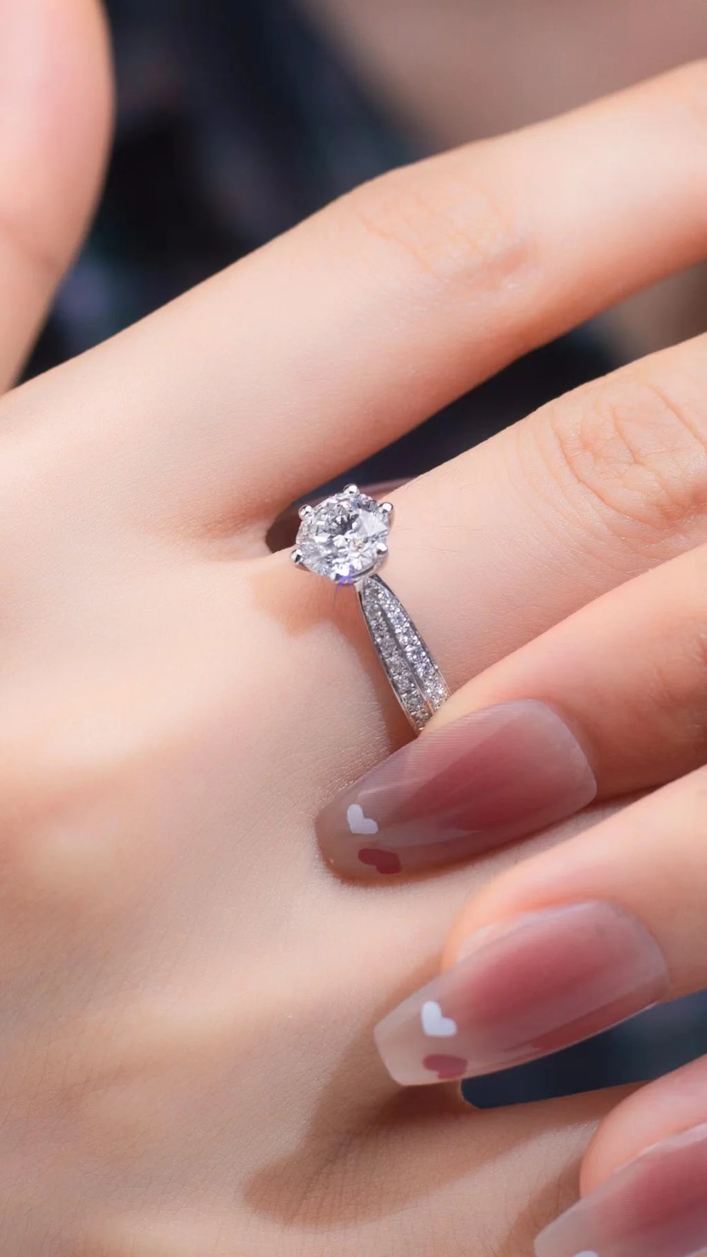 1.5 Carat Moissanite Double Halo Engagement Ring X95810