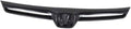 Painted Black Plastic Grille Assembly for Honda Civic Coupe 2006 2007 2008 Pack of 2 E247