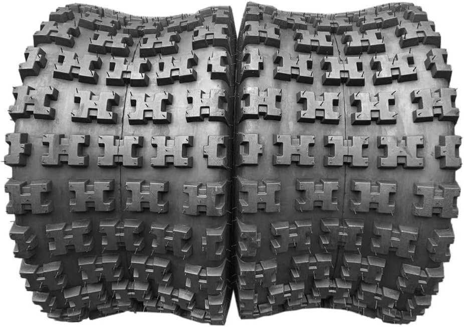 2 PCS All Terrain Tubeless ATV UTV Sport Tires 20x10-9 Rear 4PR R66537