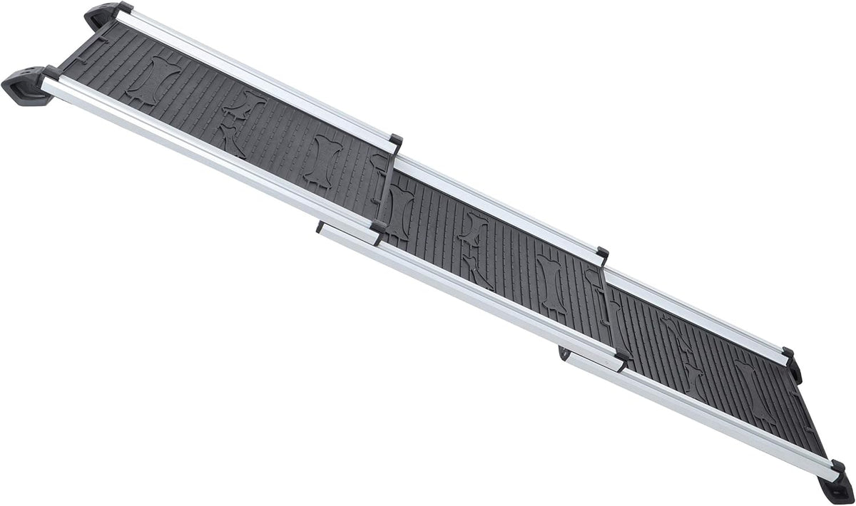 Collapsible Dog Ramp for Car with Gripped Traction X644