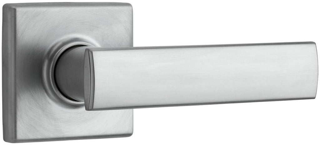 Satin Chrome Double Cylinder Interior Door Lever D317854
