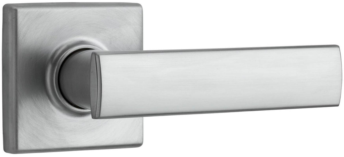 Satin Chrome Double Cylinder Interior Door Lever D317854