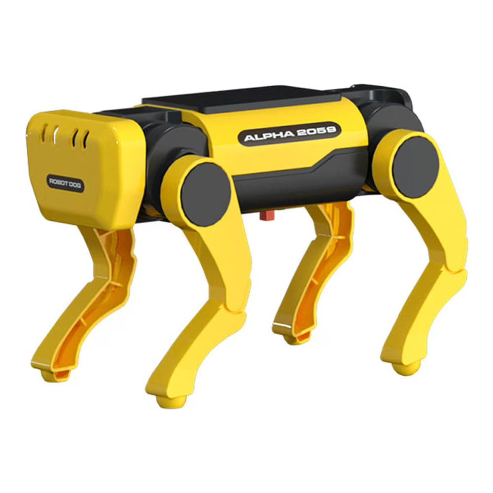 Robot Dog Cattle Solar Powered Assembly Kit O992