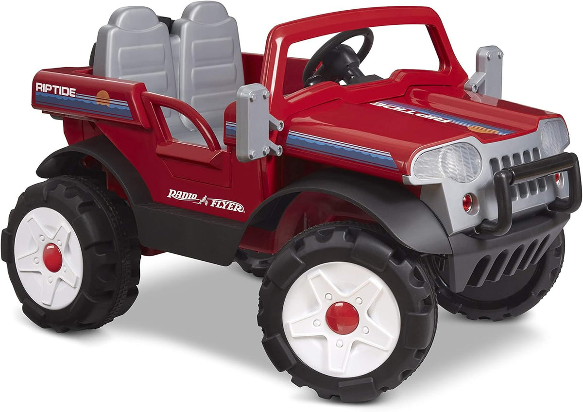 6 Volt Powered Electric Monster Truck with Lights & Sounds Y8555