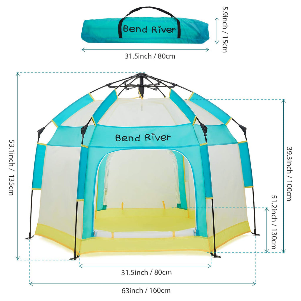 Baby Playpen with Canopy E943925