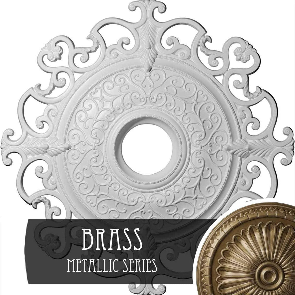 Orleans Ceiling Medallion (Brass) U99290
