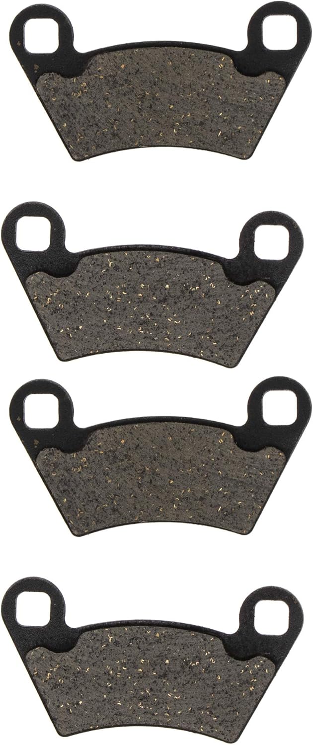 Front Rear Semi-Metallic Brake Pad Set 2 Pack Z291
