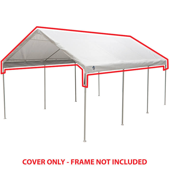 White Drawstring Cover P7119