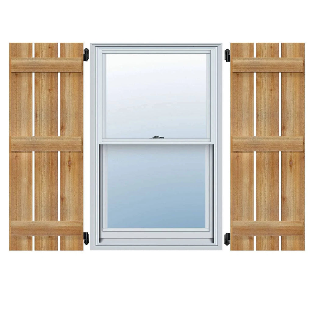 Rough Sawn Board-n-Batten Shutters B565