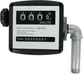 Mechanical Fuel Flow Meter 7-20 GPM 4-Digital Batch Display 50 PSI Pack of 2 T99243