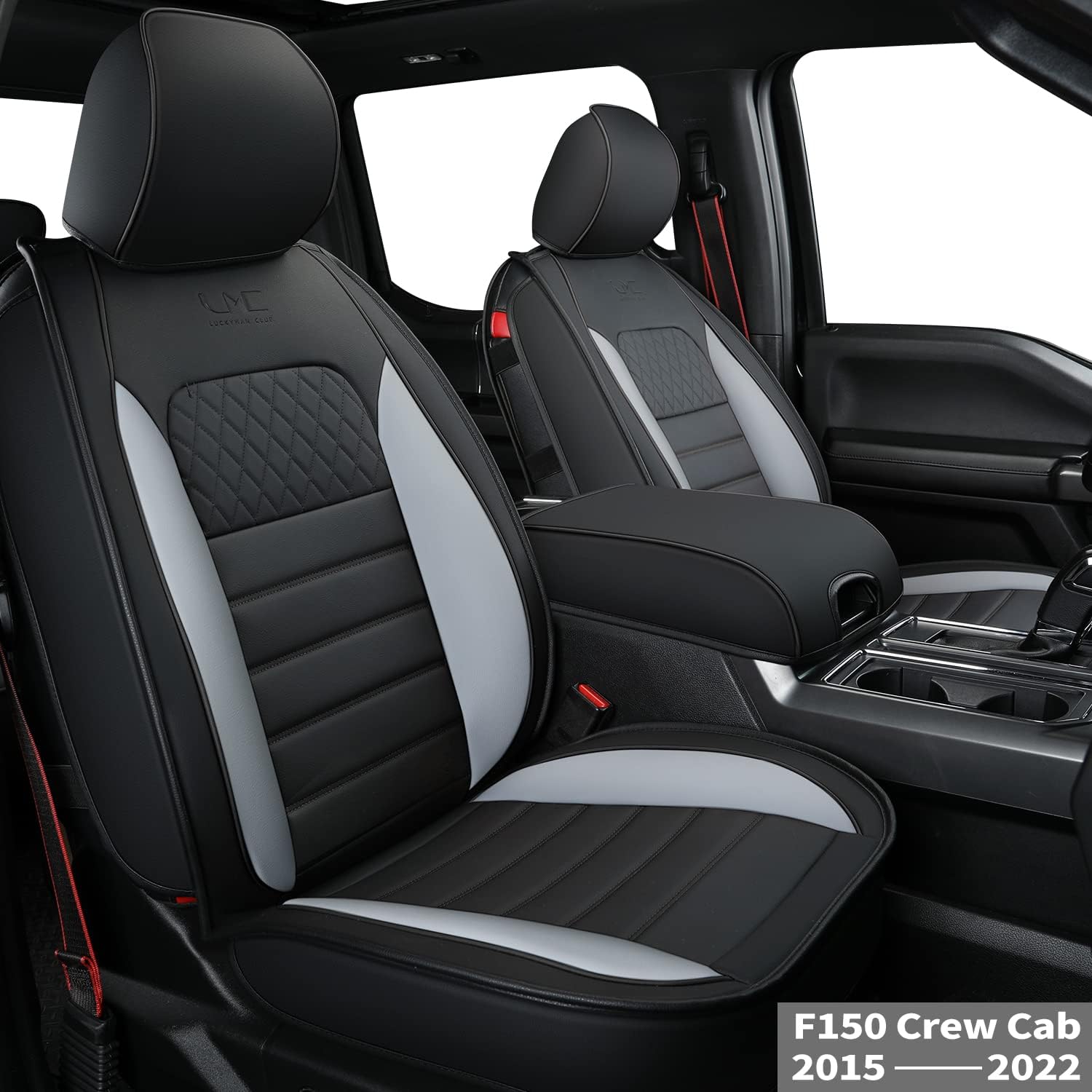 F150 Crew Cab Faux Leather Seat Covers Q3367
