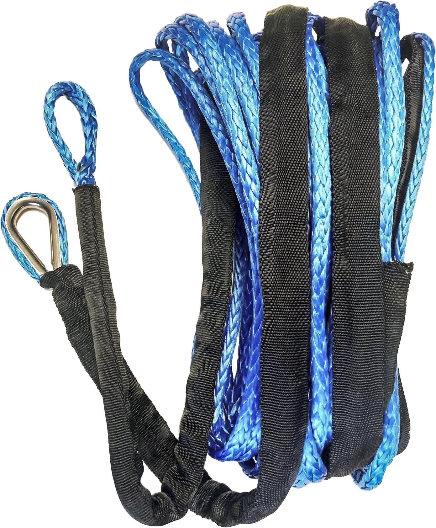 Synthetic Winch Rope 1/4" Diameter X 50 Ft. Blue L704344