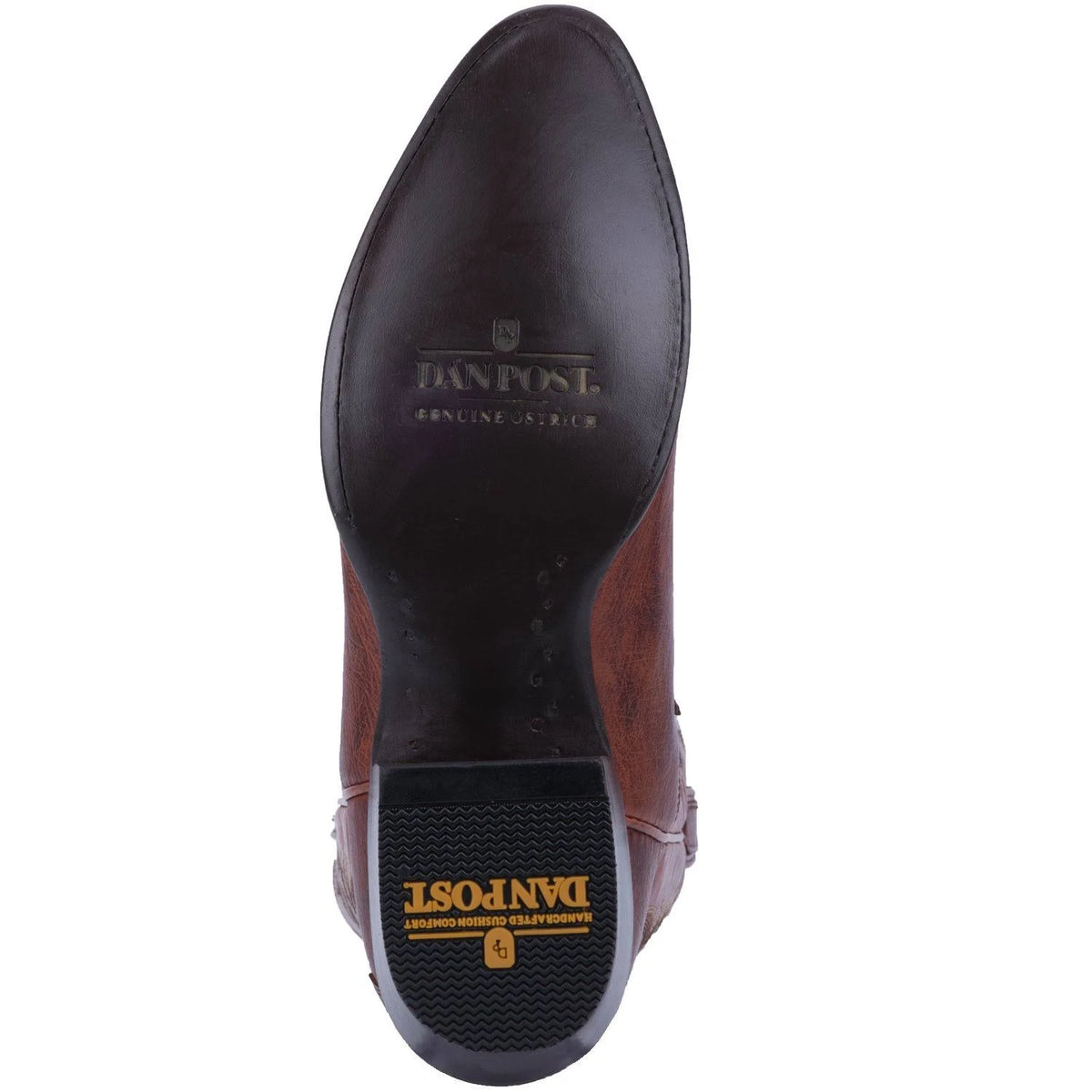 Cognac Ostrich Boots K15505
