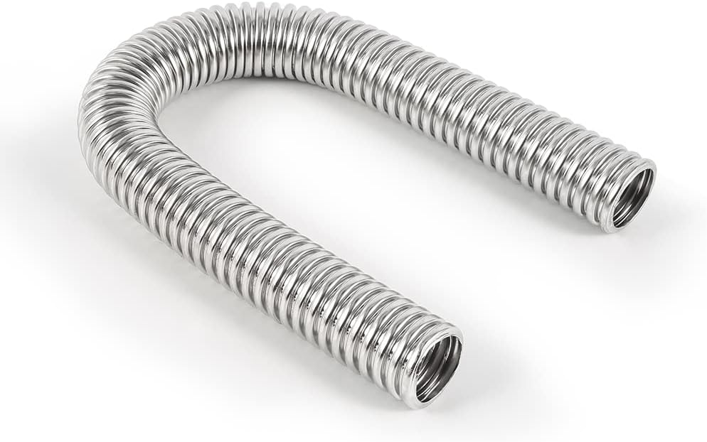 Universal Flexible Stainless Steel Radiator Hose Kit, 24”, Pack of 2 N899217