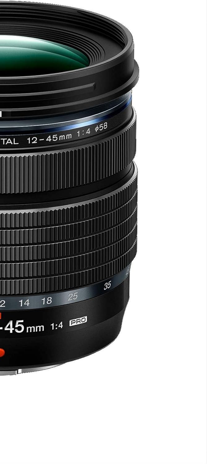 Black 12-45mm F4.0 PRO Lens for Micro Four Thirds Cameras P6658