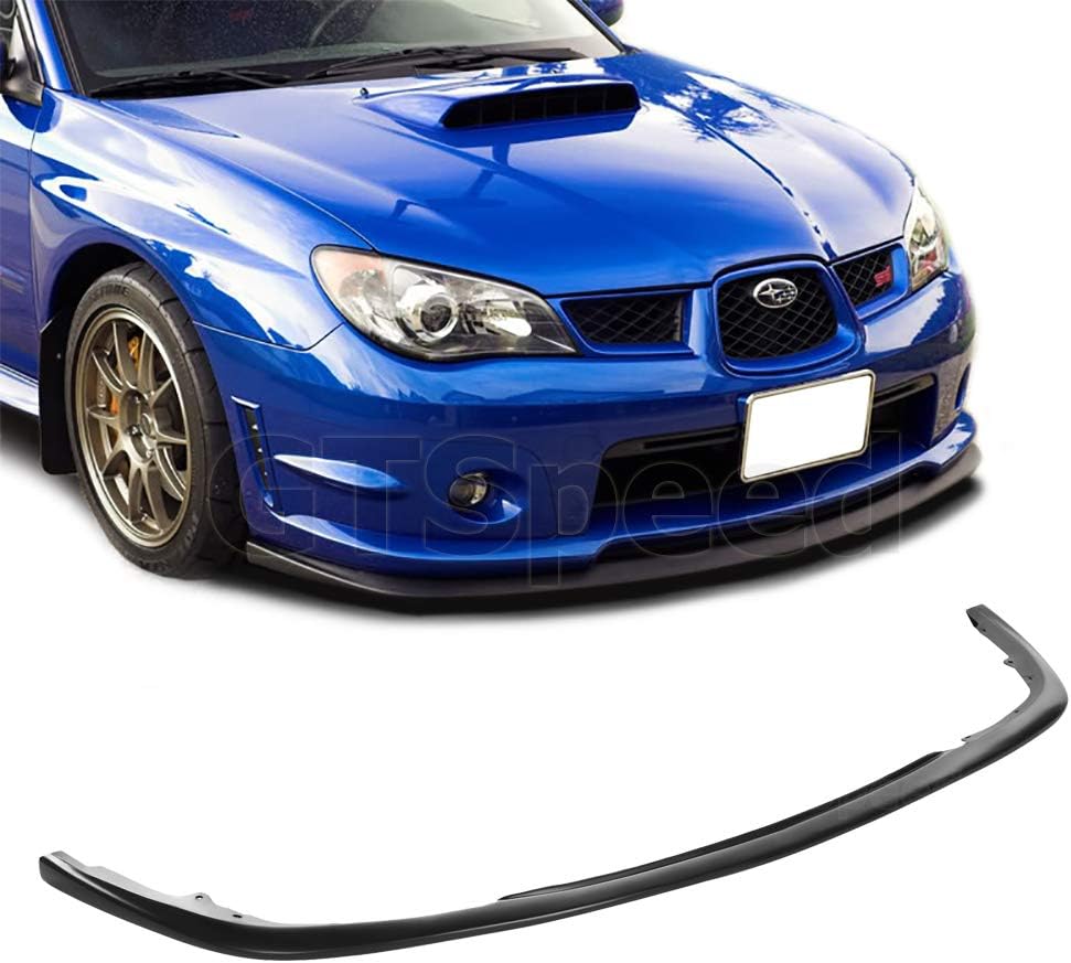 Compatible Front Bumper Lip for 2006-2007 Subaru Impreza WRX STI, Pack of 2 N934