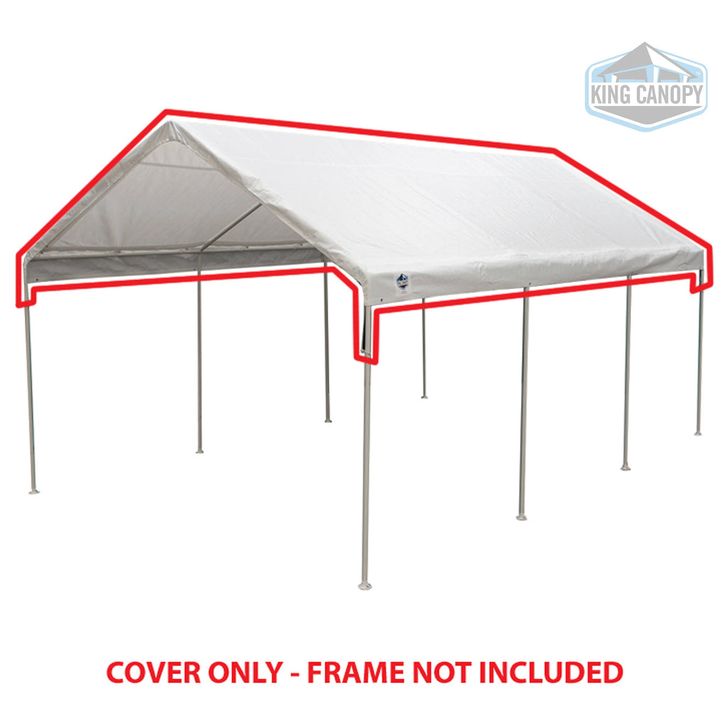 White Drawstring Cover P7119