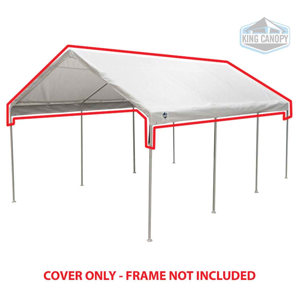 White Drawstring Cover P7119