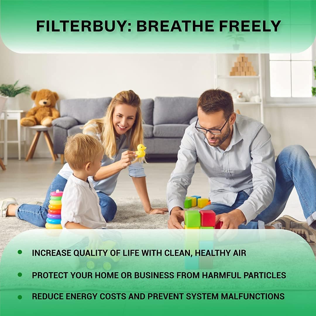 14x14x1 MERV 8 Pleated HVAC Air Filter (12-Pack) X79947
