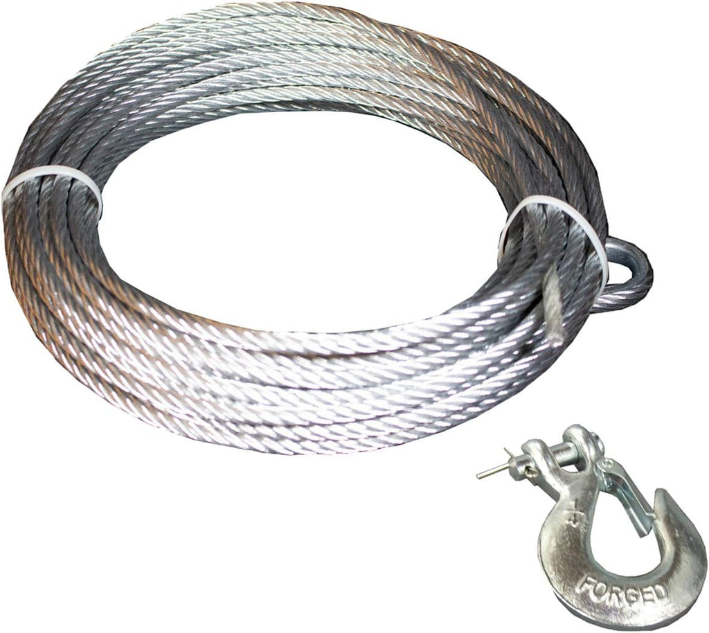 2500# Winch with Steel Cable E544