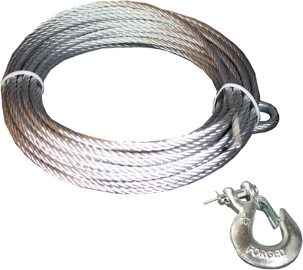 2500# Winch with Steel Cable E544