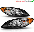 Black Replacement Headlights Set T98787