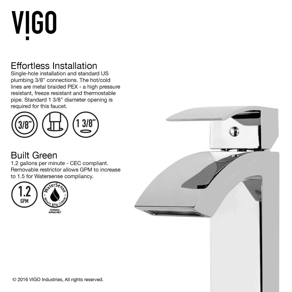 Graphite Black Single Hole Bathroom Faucet B865