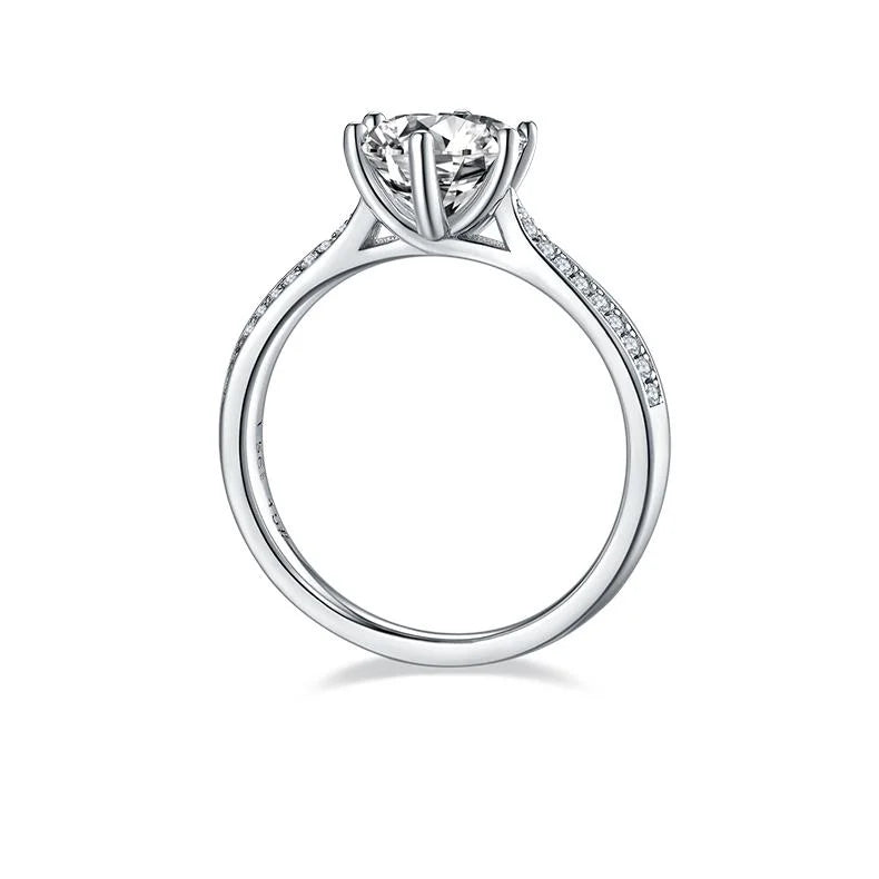 1.5 Carat Moissanite Double Halo Engagement Ring X95810