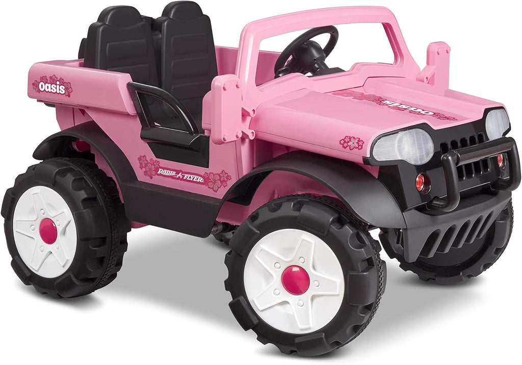6 Volt Powered Electric Monster Truck with Lights & Sounds Y8555