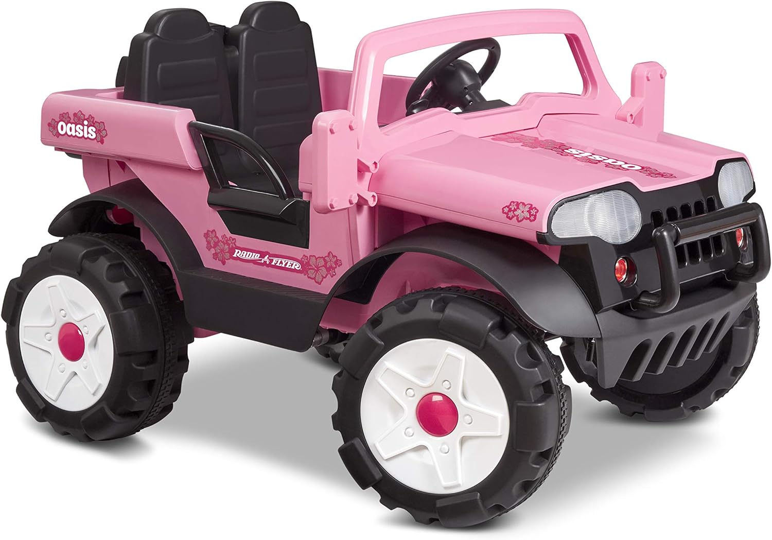 6 Volt Powered Electric Monster Truck with Lights & Sounds Y8555