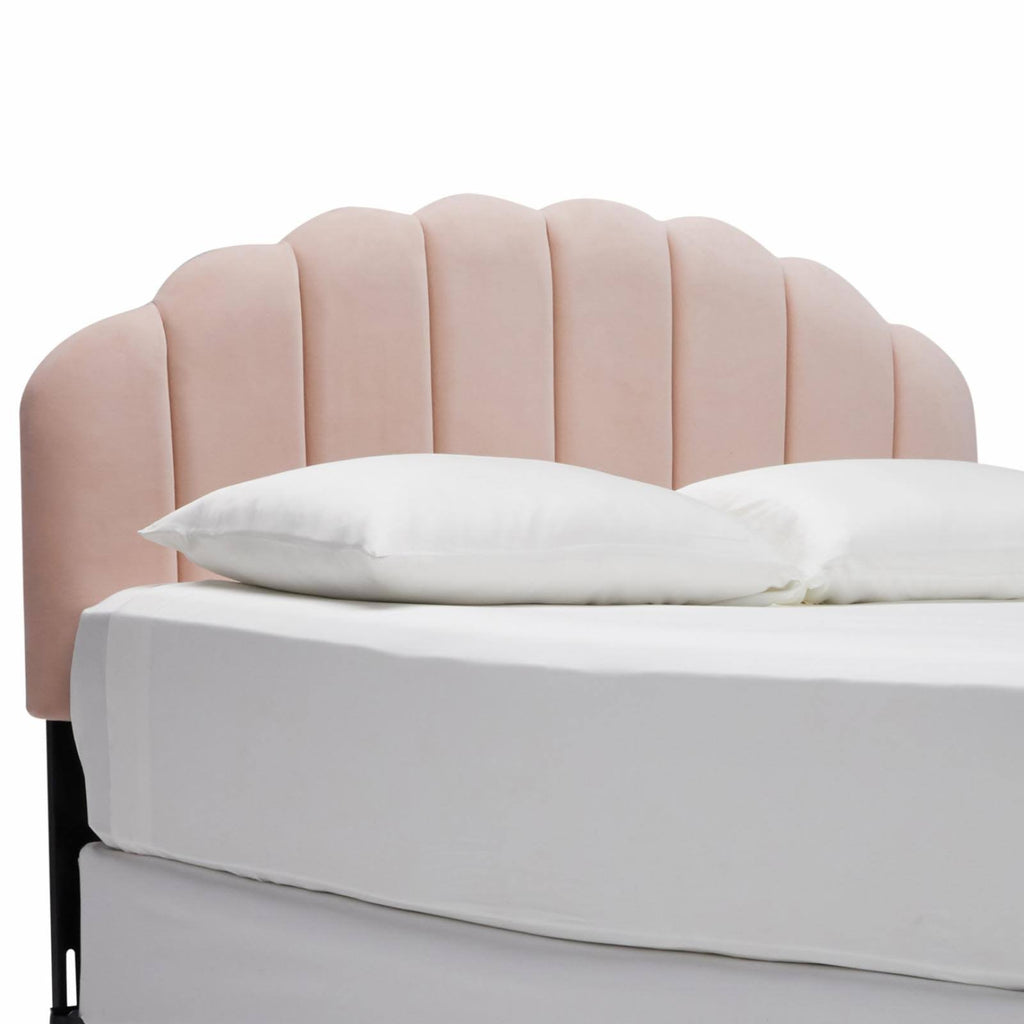 Blush Velvet Headboard C253723
