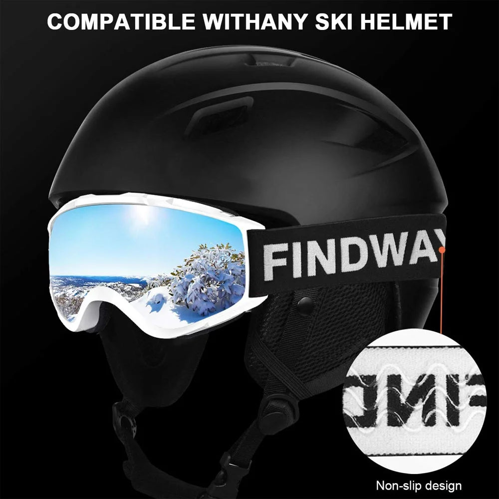 Ski Goggles Over Glass OTG Snow Goggles B72800