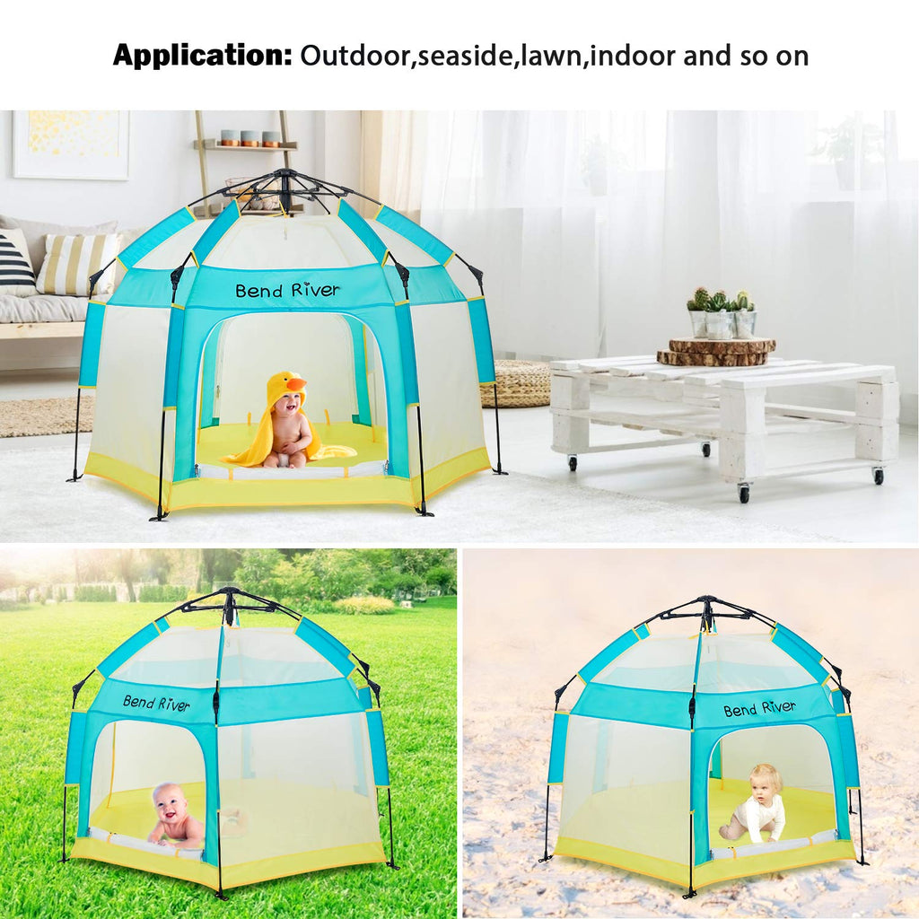 Baby Playpen with Canopy E943925