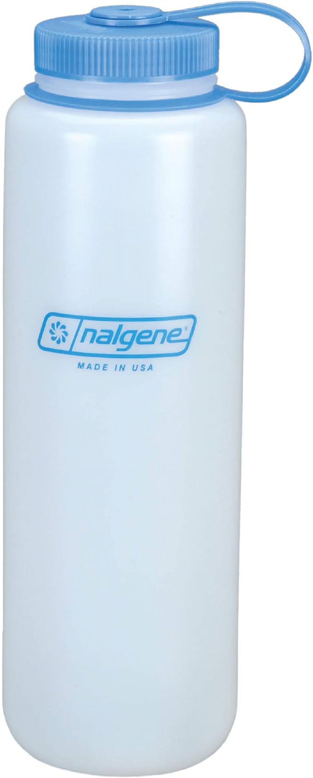 Clear 48 oz HDPE Wide Mouth Water Bottle I9619
