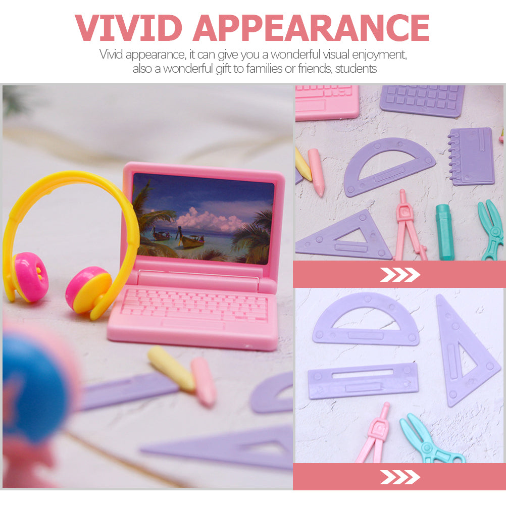 Miniature Doll School Supplies Set A824598