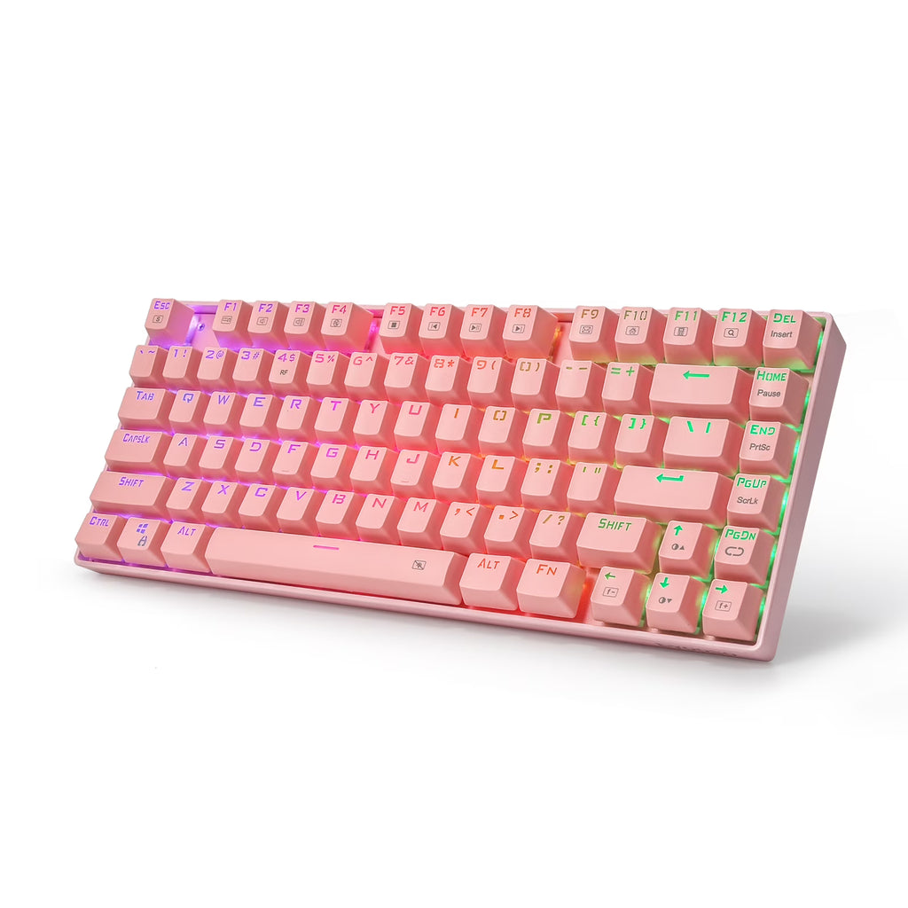 RGB Wireless Mechanical Keyboard with Blue Switches D121422