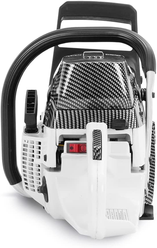 71cc Chainsaw with Nikasil Cylinder Meteor Piston Caber Ring NGK Plug Double Bumper Strips P630