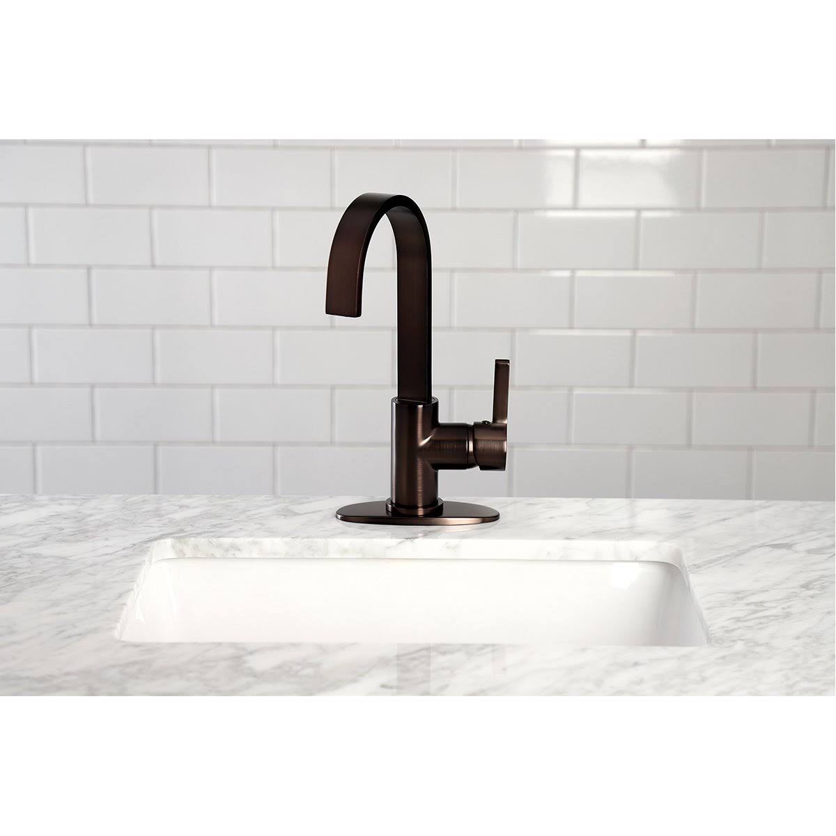 Polished Chrome 1 Hole Deck Mounted Bar Faucet P487