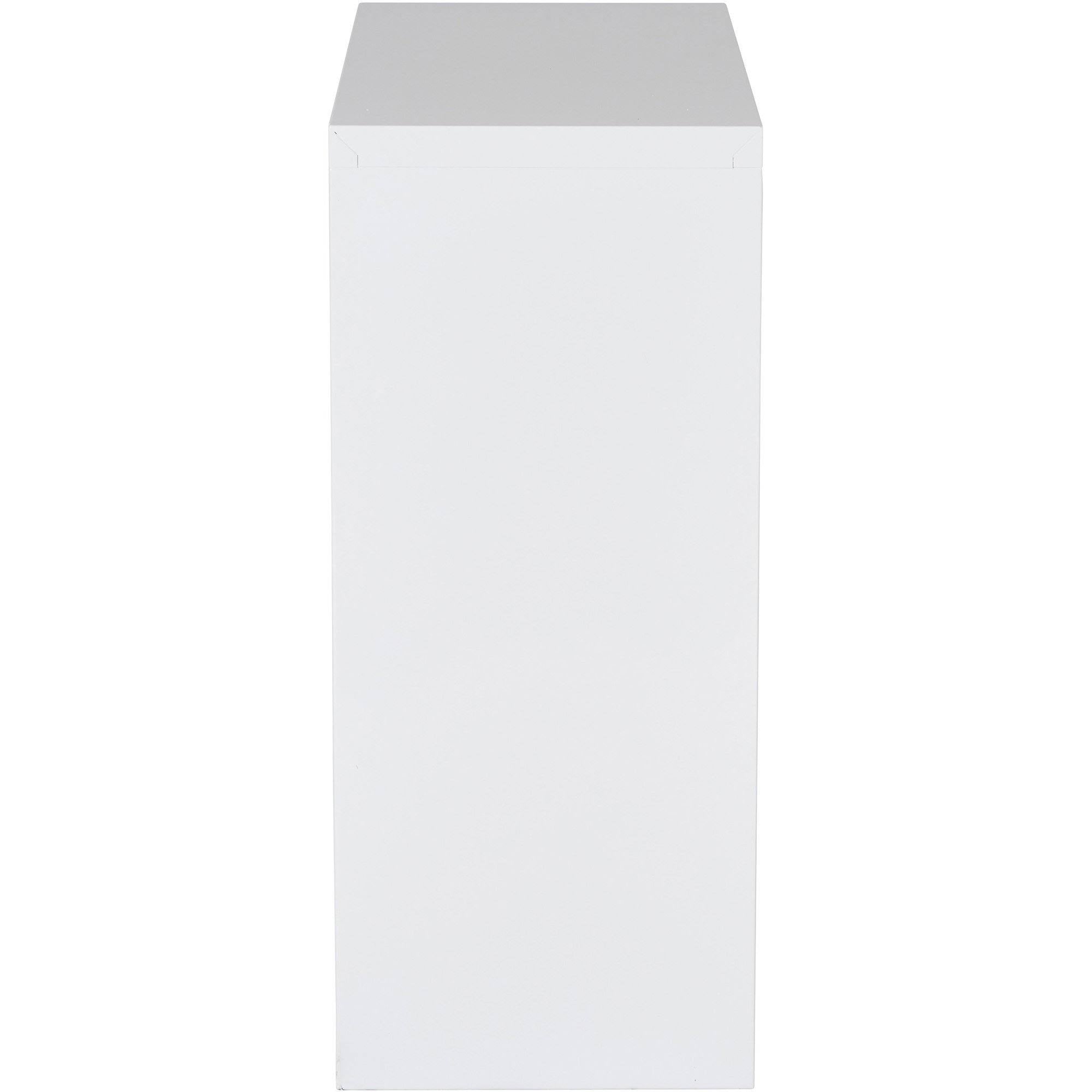 White Metal Bookcase V4736
