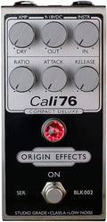 Cali76 Compact Deluxe Compressor Pedal Inverted Black I529233