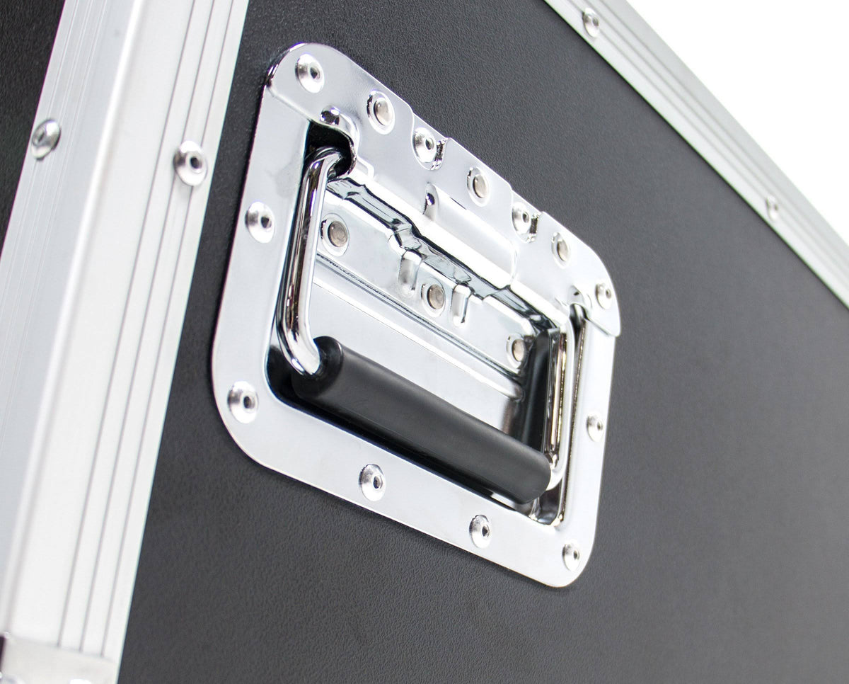 12 Space ATA Road Case Amp Rack with Casters F685642