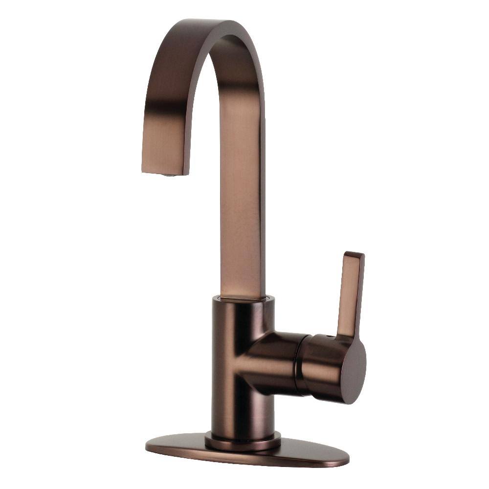 Polished Chrome 1 Hole Deck Mounted Bar Faucet P487