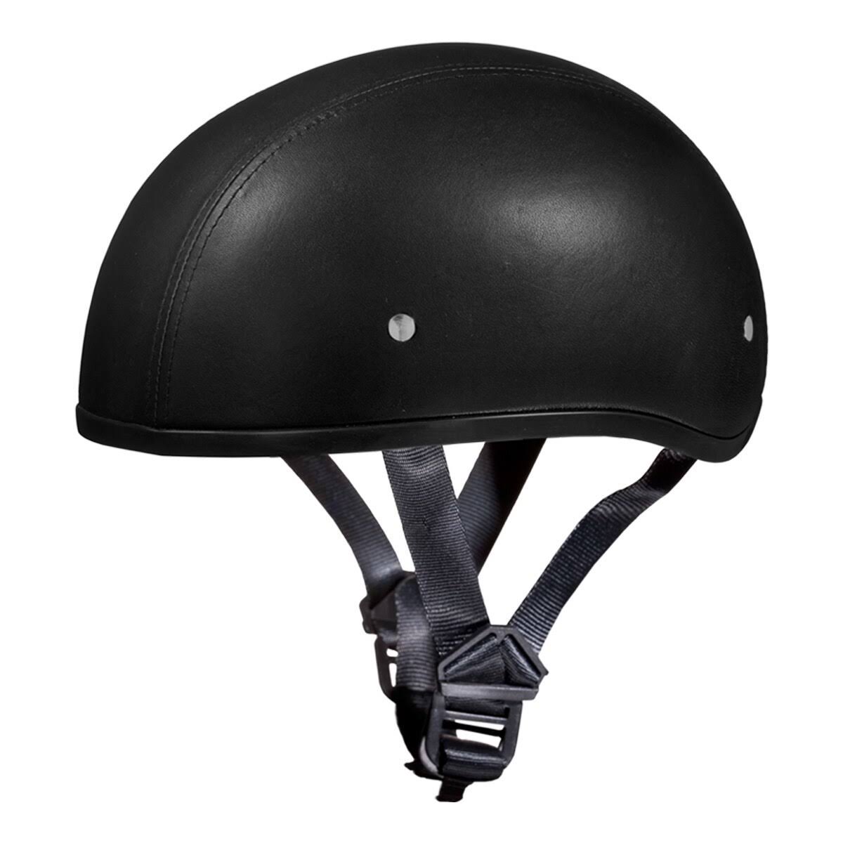 Leather Covered Skull Cap 4XL V2983