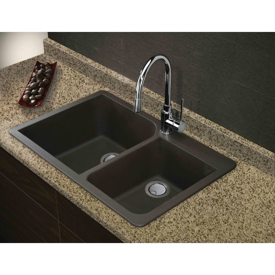 33-in Drop-In Granite Kitchen Sink A953