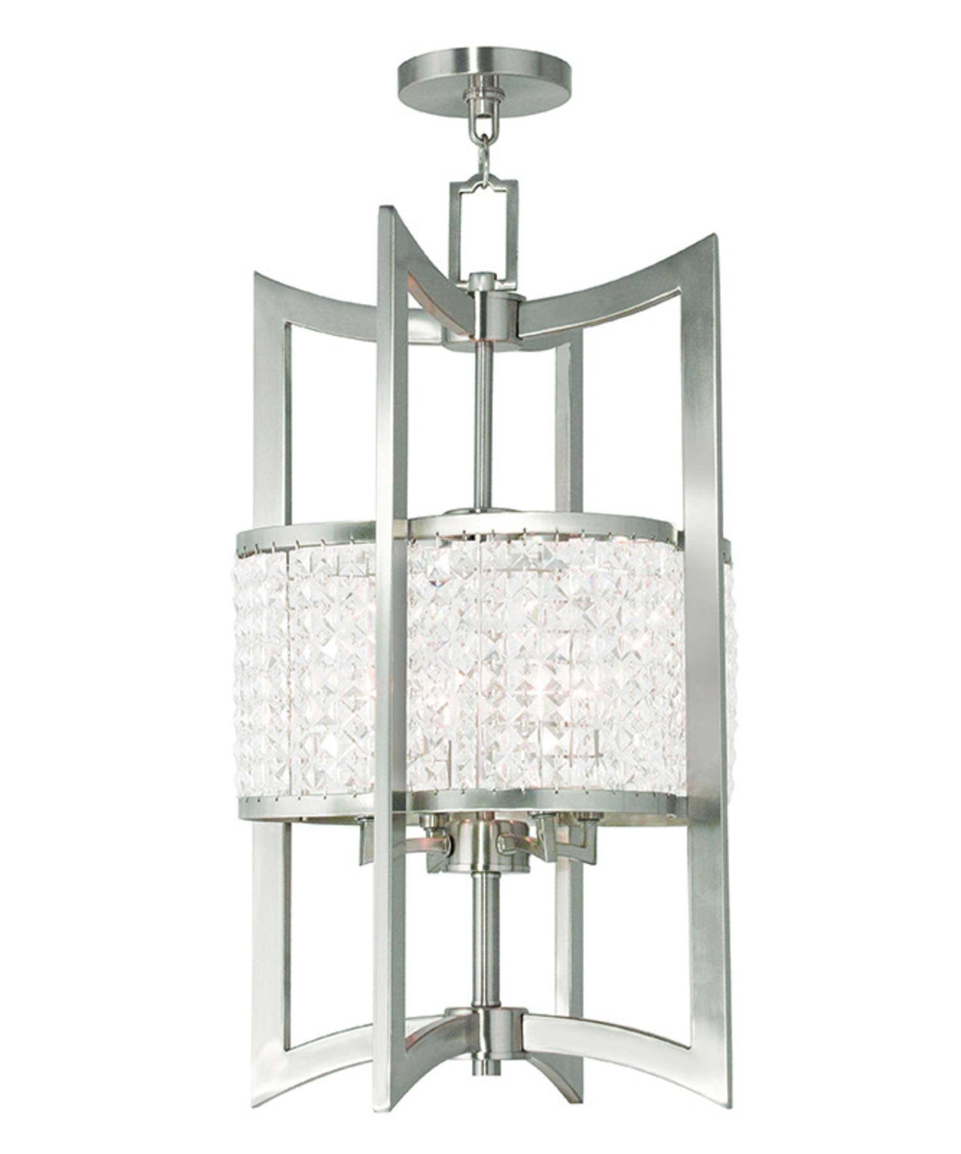 Brushed Nickel 4 Light Lantern G453565