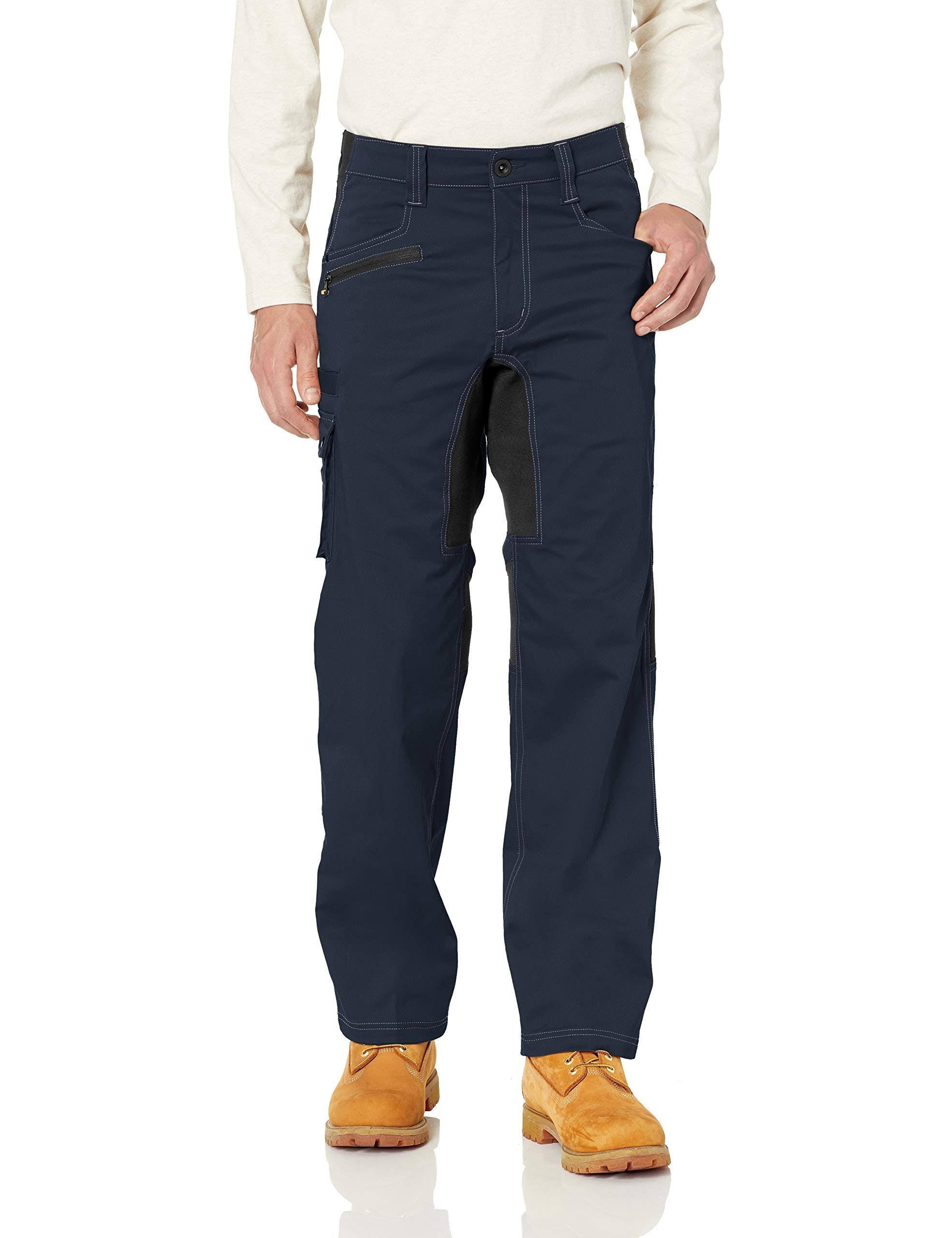 Mens Navy Caterpillar Operator Flex Pant V560459