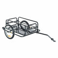 Black Bicycle Cargo Trailer Utility Cart D75191