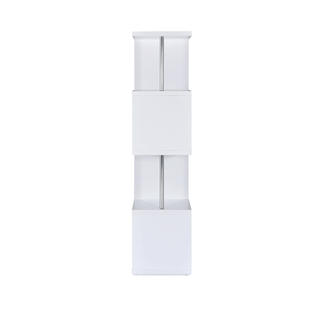 White 4-Tier Bookcase Y2566